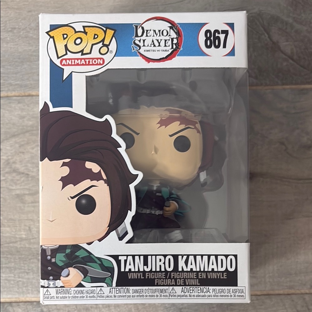 Demon Slayer Tanjiro Kamado Funko Pop Vinyl Figure
